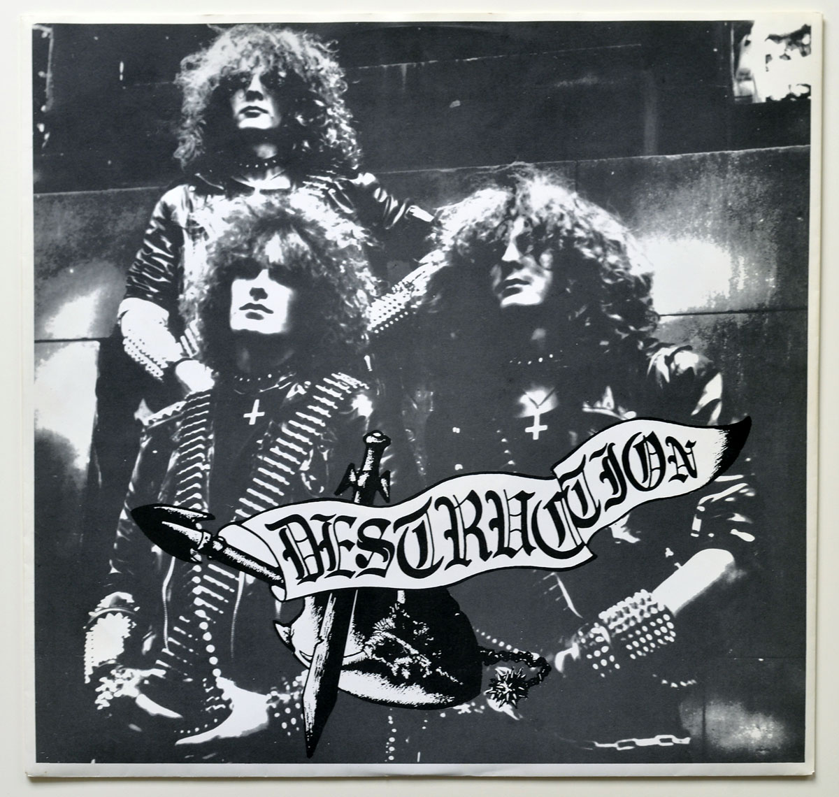 High Resolution Photo #4 DESTRUCTION Sentence of Death BlueWhite 